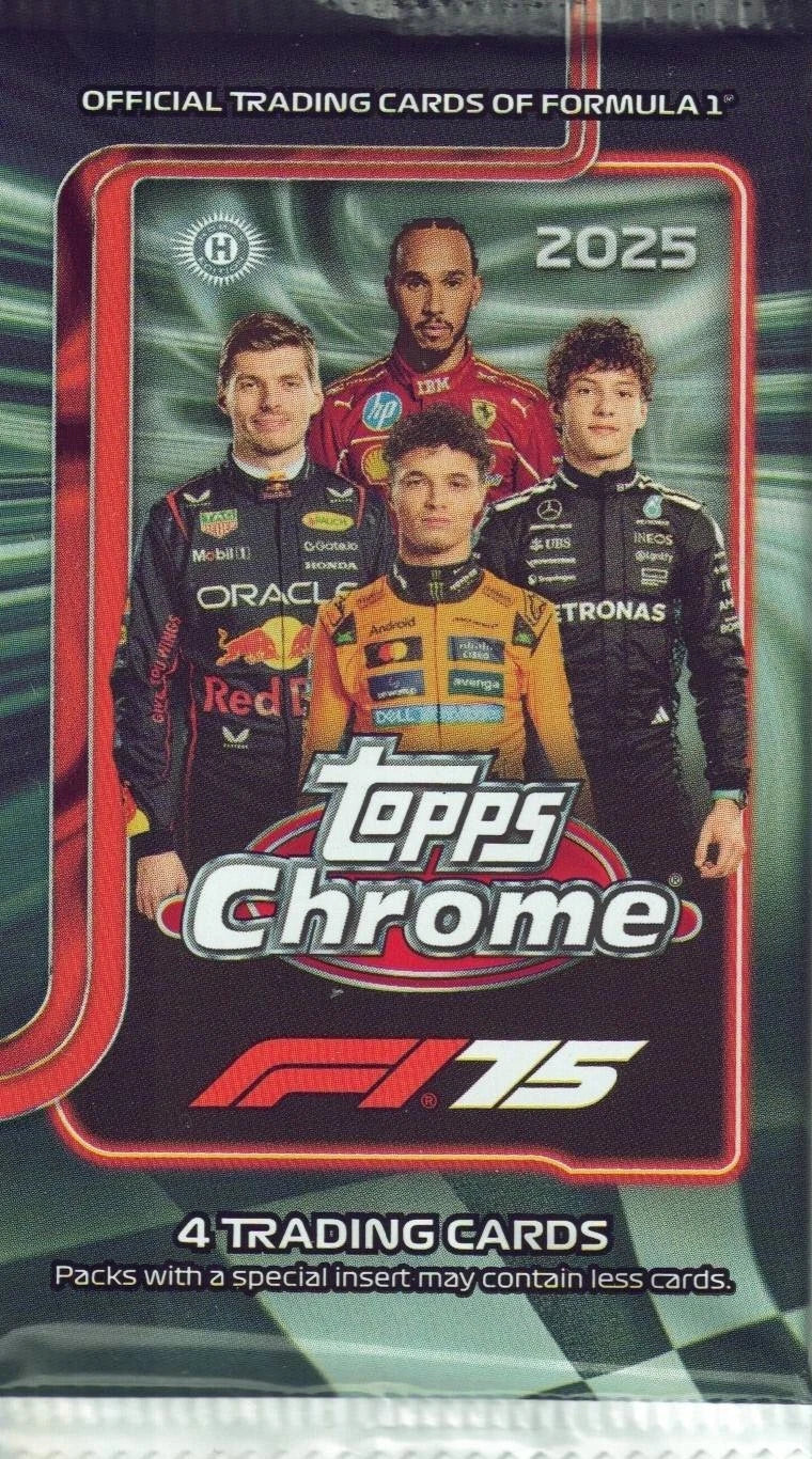2025 Topps Chrome® Formula 1 (Individual Packs)