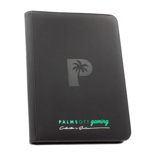 Palms off Gaming Collector's Series 9 Pocket Zip Trading Card Binder-0