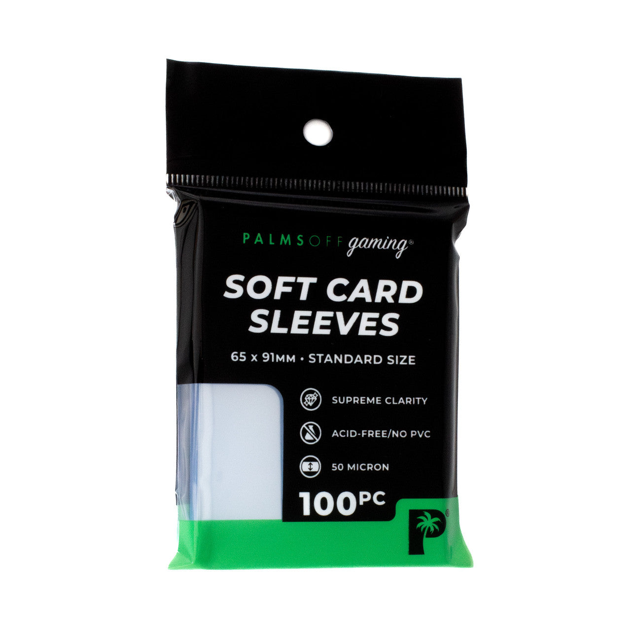 Palms Off Gaming Soft Card Sleeves - Standard Size - 100pc-0